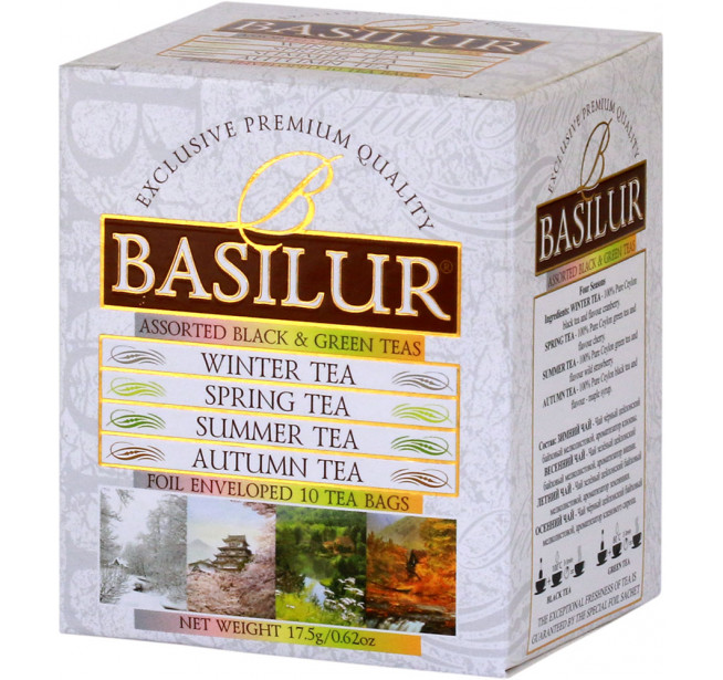 Ceai Basilur Four Season Assorted 10 Pliculete