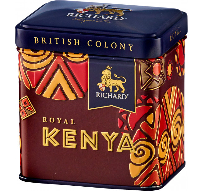 Ceai Richard Royal Kenya British Colony Cutie Metalica 50GR