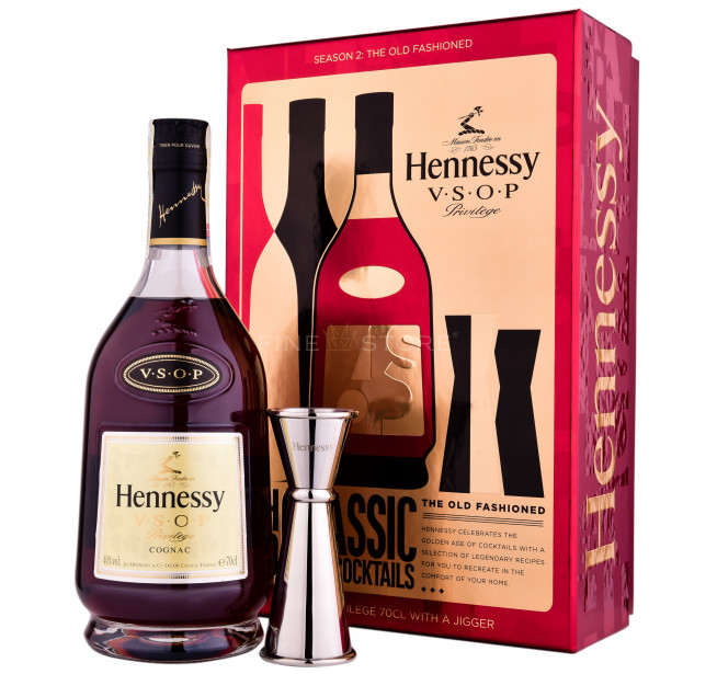 Hennessy VSOP Privilege Mixology Old Fashioned Set cu Masura 0.7L