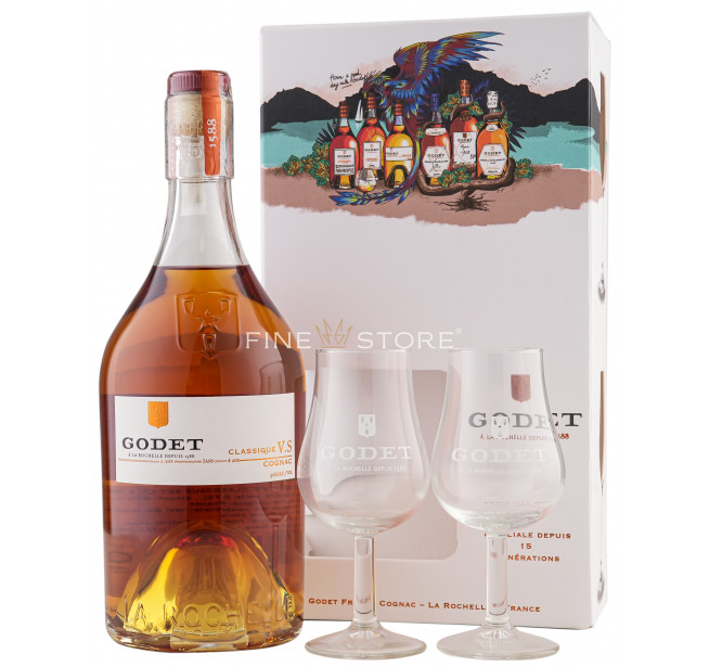 Godet Classique VS Cu 2 Pahare 0.7L