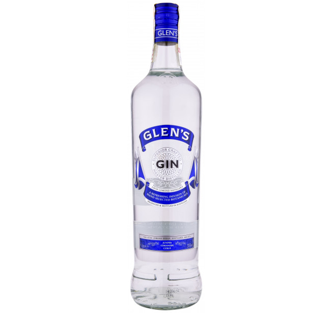 Glen's London Dry Gin PET 1L