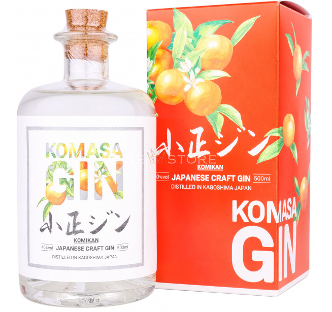 Komasa Gin Sakurajima Komikan 0.5L