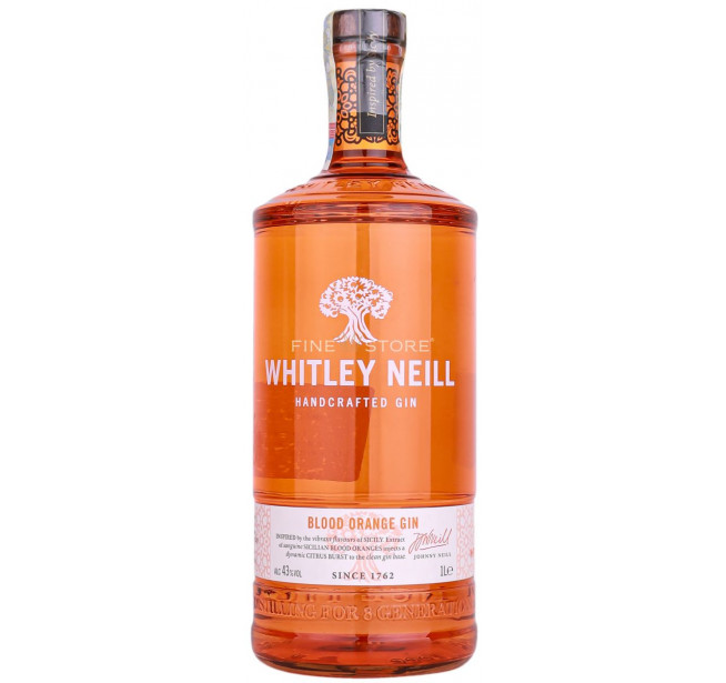 Whitley Neill Portocale Rosii Gin 1L