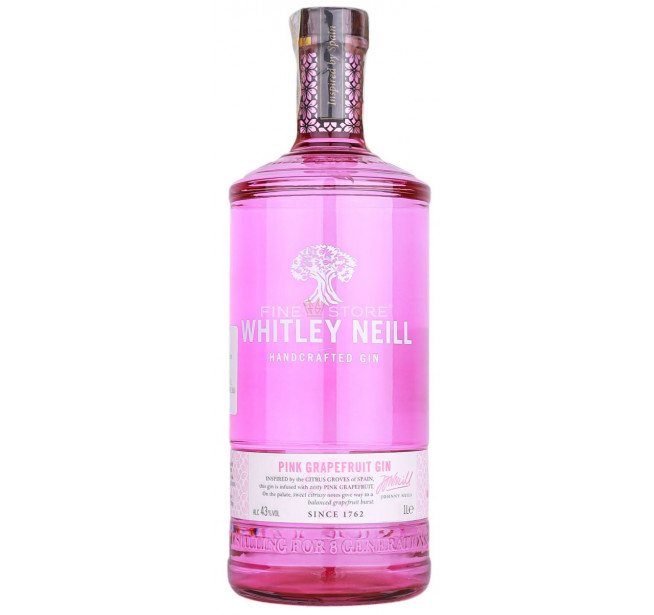 Whitley Neill Grapefruit Roz Gin 1L