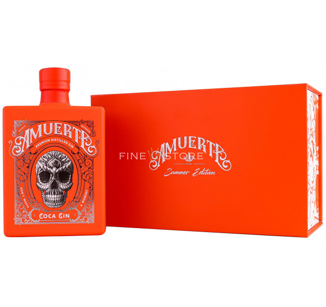 Amuerte Coca Leaf Gin Orange Edition Videobox 0.7L