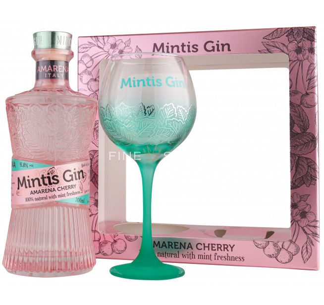 Mintis Amarena Cherry Cu Pahar 0.7L