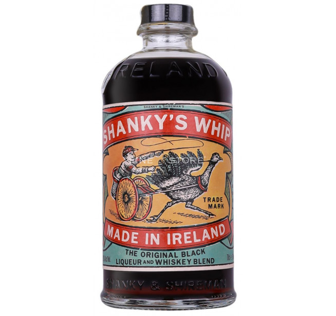 Shanky's Whip Black Irish Whiskey Liqueur 0.7L
