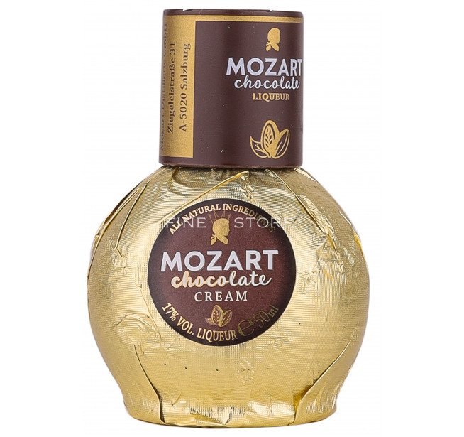 Mozart Gold Chocolate Cream Miniatura 0.05L