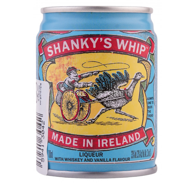 Shanky's Whip Black Irish Whiskey Liqueur 0.1L