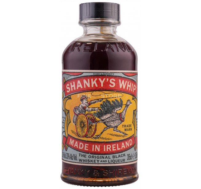 Shanky's Whip Black Irish Whiskey Liqueur 0.35L