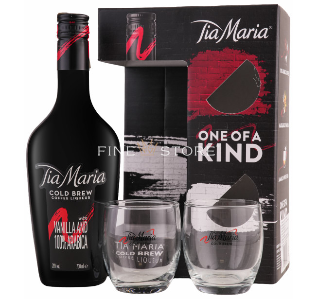 Tia Maria Cu 2 Pahare 0.7L