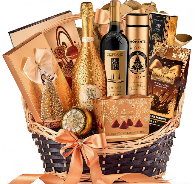 Cos cadou Sparkling Gold