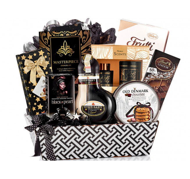 Cos Cadou Black & White Delissimo