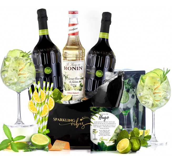 Pachet Magic Hugo Cocktail Kit