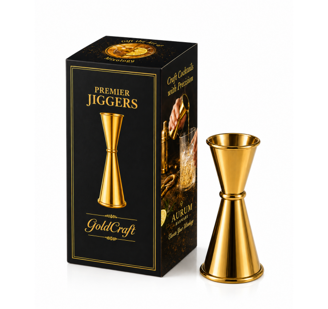 Jigger Aurum Barware