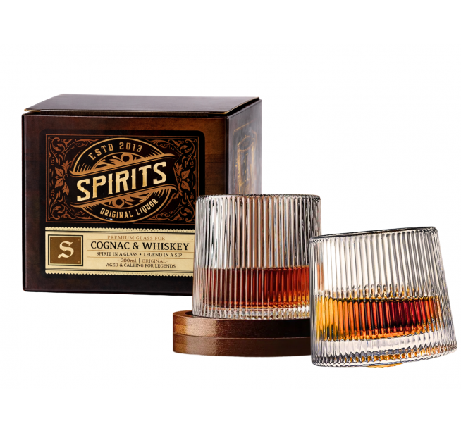 Set pahare rotative de Whisky Legend Glasses