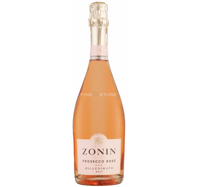 Zonin Prosecco Millesimato Rose DOC Brut 0.75L
