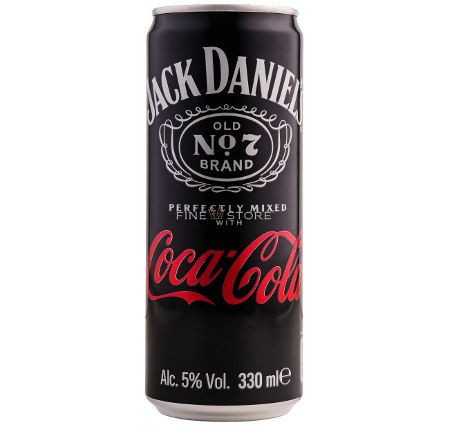 Cocktail Jack Daniel's & Coca Cola 0.33L