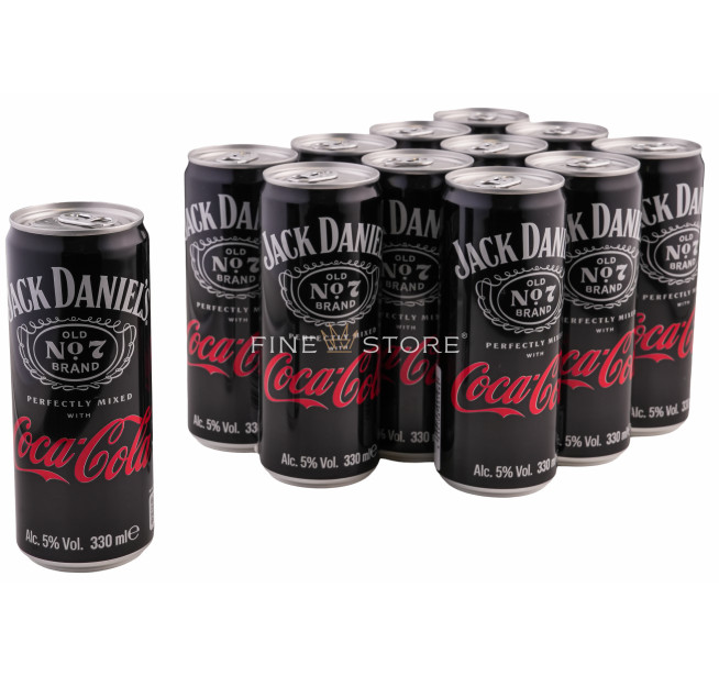 Cocktail Jack Daniel's & Coca Cola 0.33L BAX