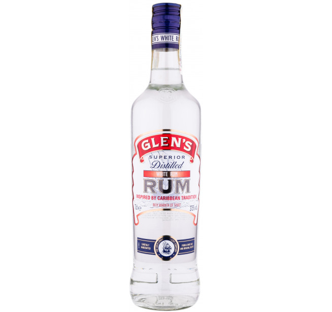 Glen's White Rum 0.7L