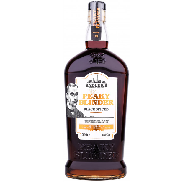 Peaky Blinder Black Spiced Rum 0.7L