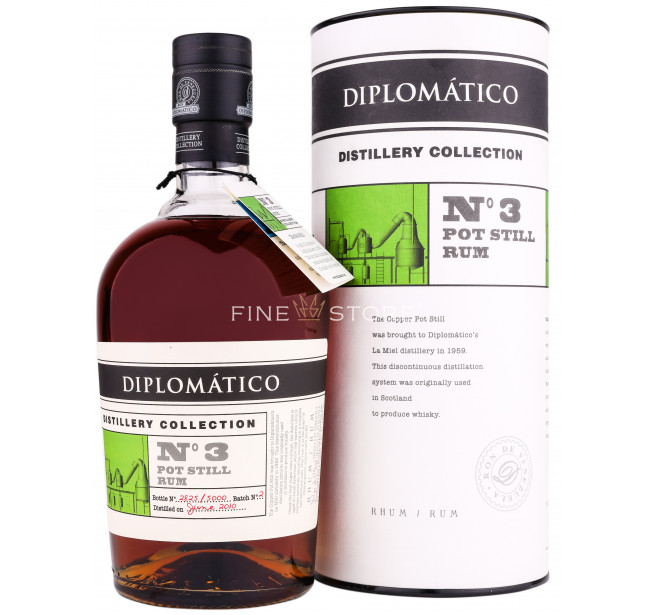 Diplomatico Pot Still Rum Distillery Collection No 3 0.7L