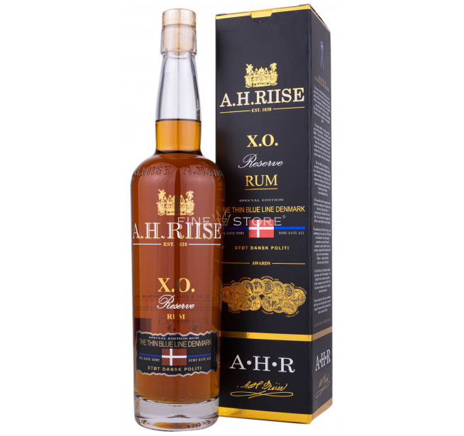 A.H.Riise XO Reserve The Thin Blue Line Denmark 0.7L