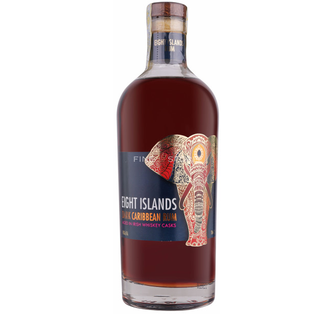 Eight Islands Dark Caribbean Rum 0.7L