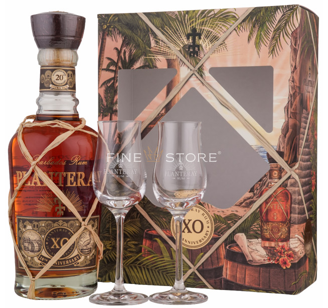 Planteray XO 20TH Anniversary cu 2 Pahare 0.7L