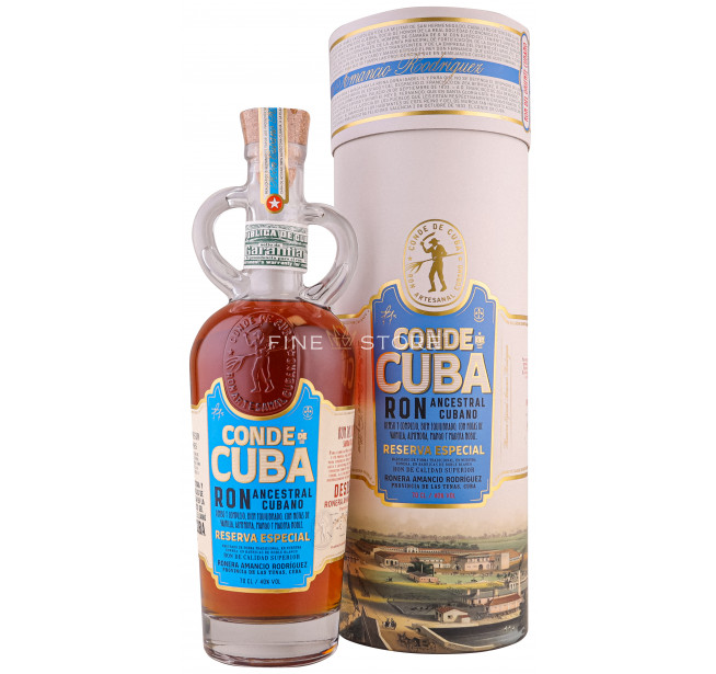 Conde De Cuba Reserva Especial Cutie Cadou 0.7L