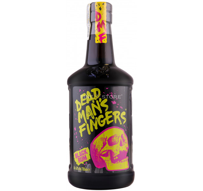 Dead Man's Fingers Black Rum 0.7L