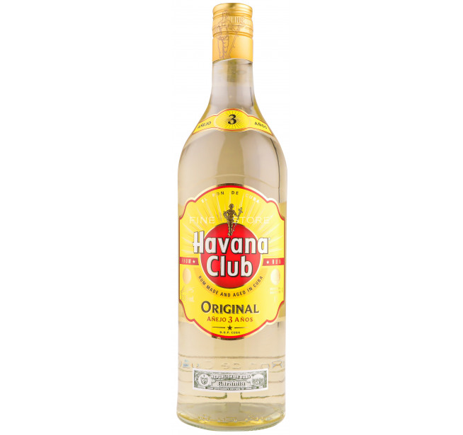 Havana Club Anejo Blanco 3 Ani 1L
