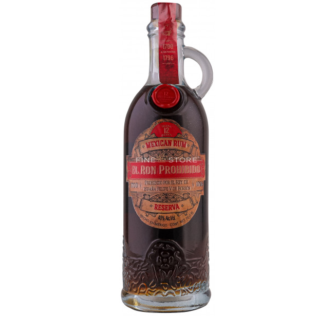 El Ron Prohibido Reserva 12 Ani 0.7L