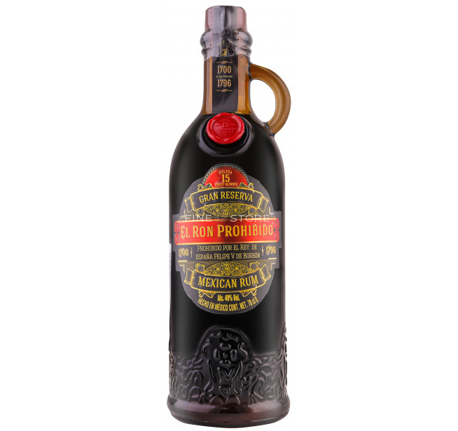 El Ron Prohibido Gran Reserva 15 Ani 0.7L