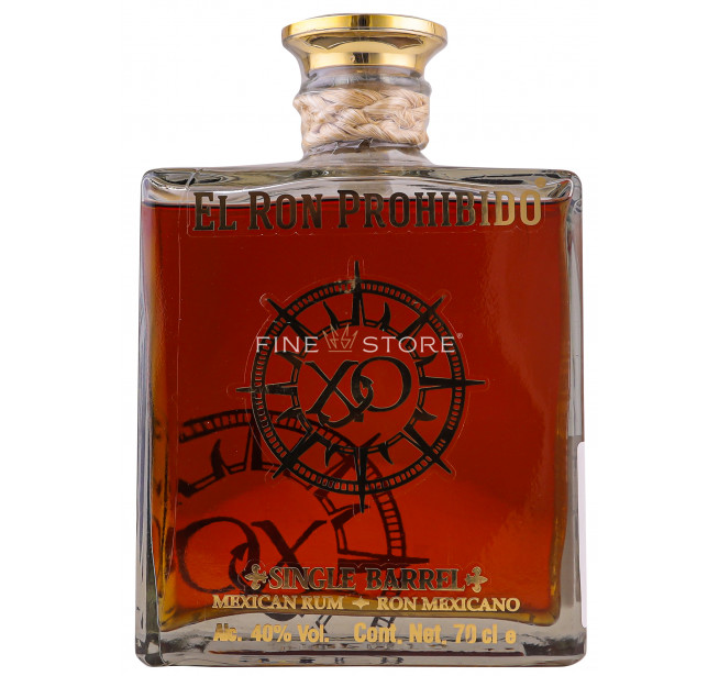 El Ron Prohibido Single Barrel XO 0.7L