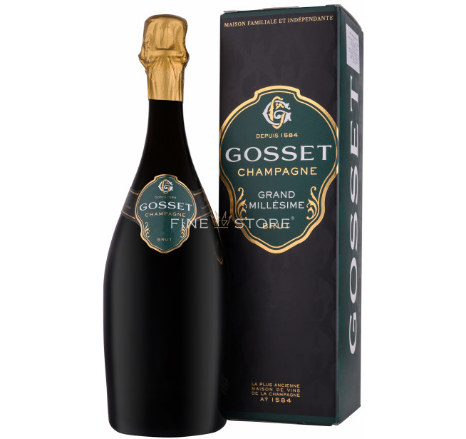 Gosset Grand Millesime Brut 2016 Cutie Cadou 0.75L