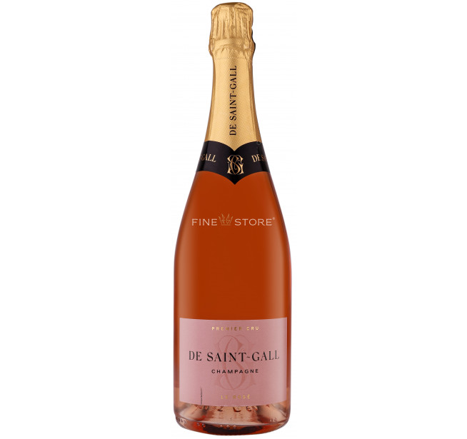 Champagne De Saint-Gall Le Rose Premier Cru Brut 0.75L