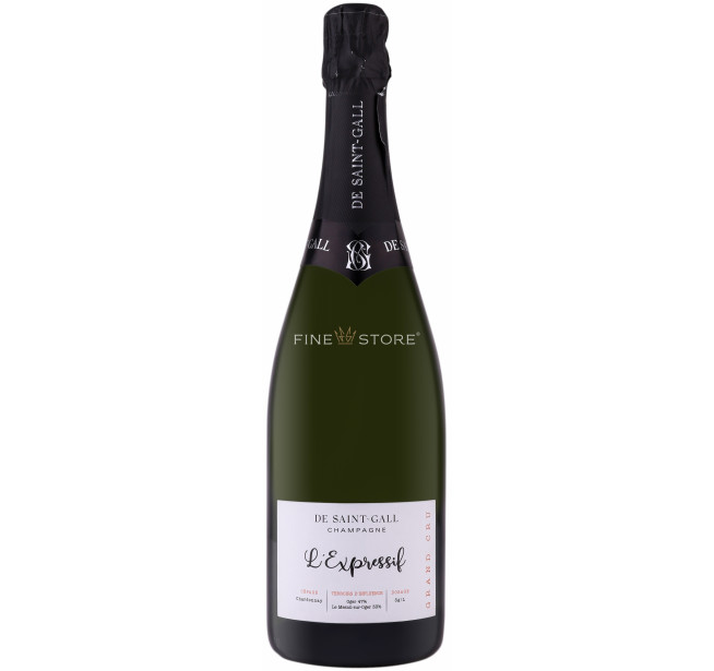 Champagne De Saint-Gall L'Expressif Grand Cru Extra Brut 0.75L