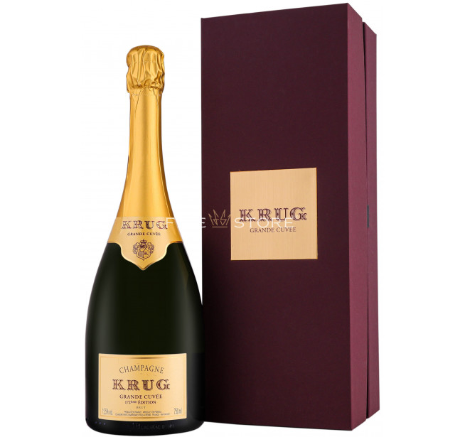 Krug Grande Cuvee Brut Cutie Cadou 0.75L