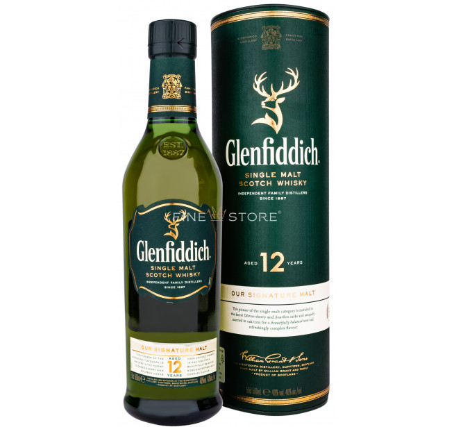 Glenfiddich 12 Ani 0.5L