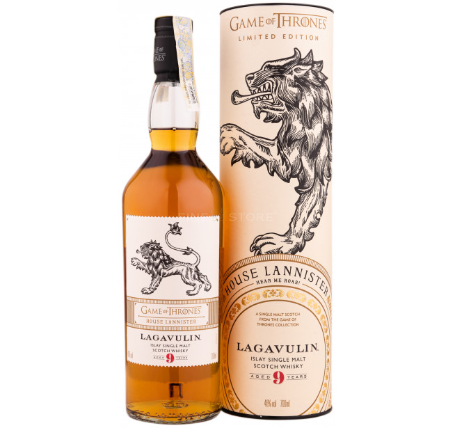 Lagavulin 9 Year Old Game of Thrones House Lannister 0.7L