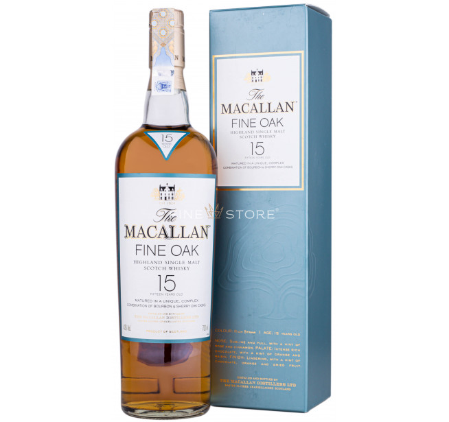 Macallan 15 Ani Fine Oak 0.7L
