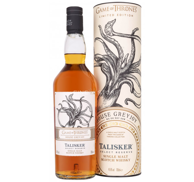 Talisker Select Reserve Game of Thrones House Greyjoy 0.7L