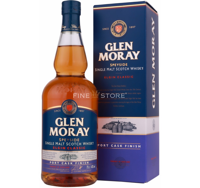 Glen Moray Elgin Classic Port Cask Finish 0.7L