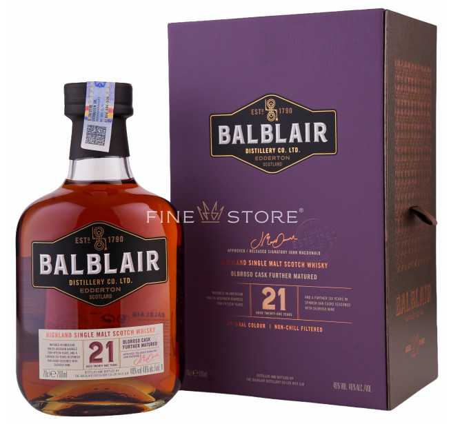Balblair 21 Ani 0.7L