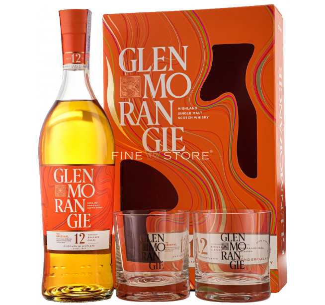 Glenmorangie 12 Ani Cu 2 Pahare 0.7L