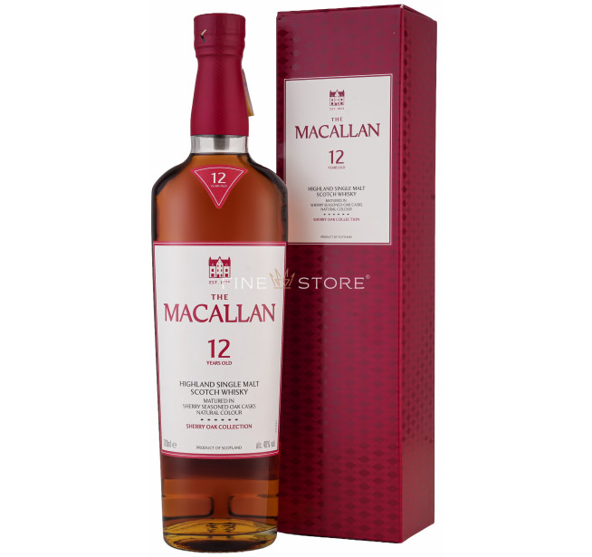 The Macallan 12 Ani Sherry Oak 0.7L