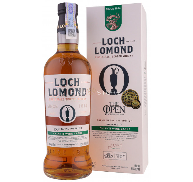 Loch Lomond The Open Special Edition Royal Portrush Chianti Wine Casks 0.7L