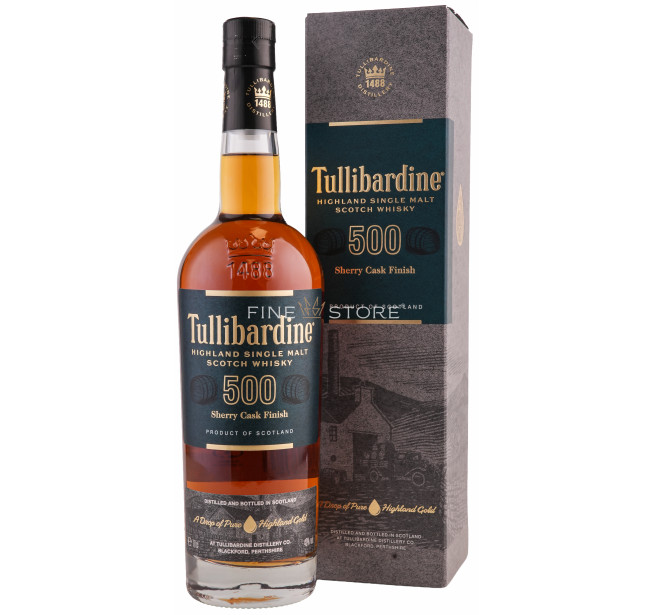 Tullibardine 500 Sherry Cask Finish 0.7L