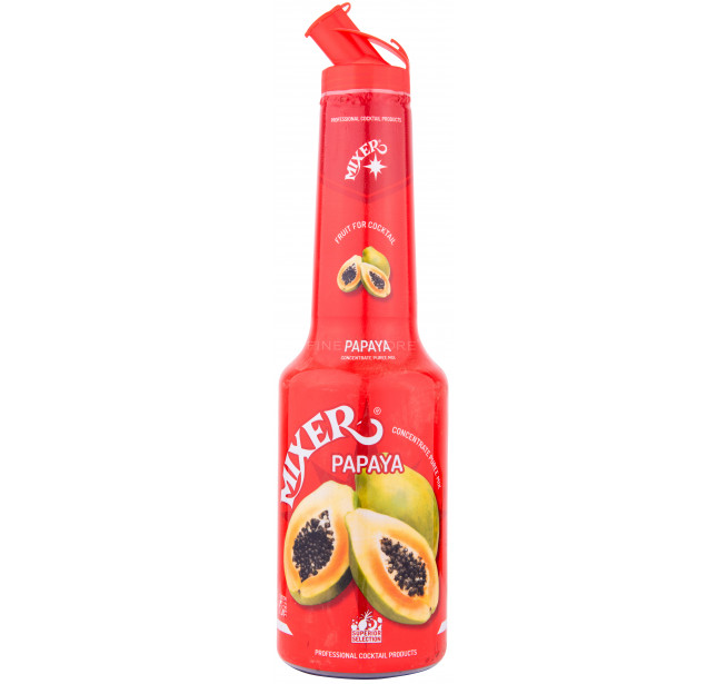 Mixer Papaya 100% Concentrat Piure Fructe 1L